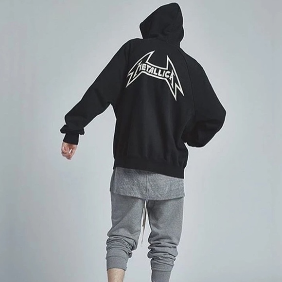 Fear of God Other - Fear Of God Metallica FOG Black hoodie sweater size Large